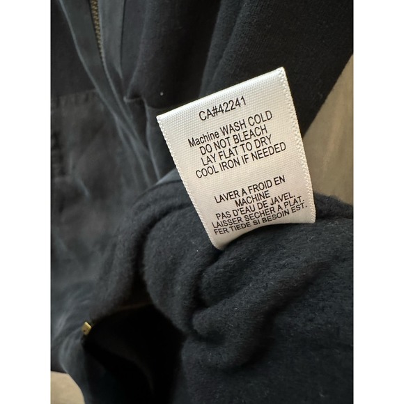 Young Fabulous & Broke Black full zip hoodie longline Sweatshirt Tencel XS - Picture 9 of 10